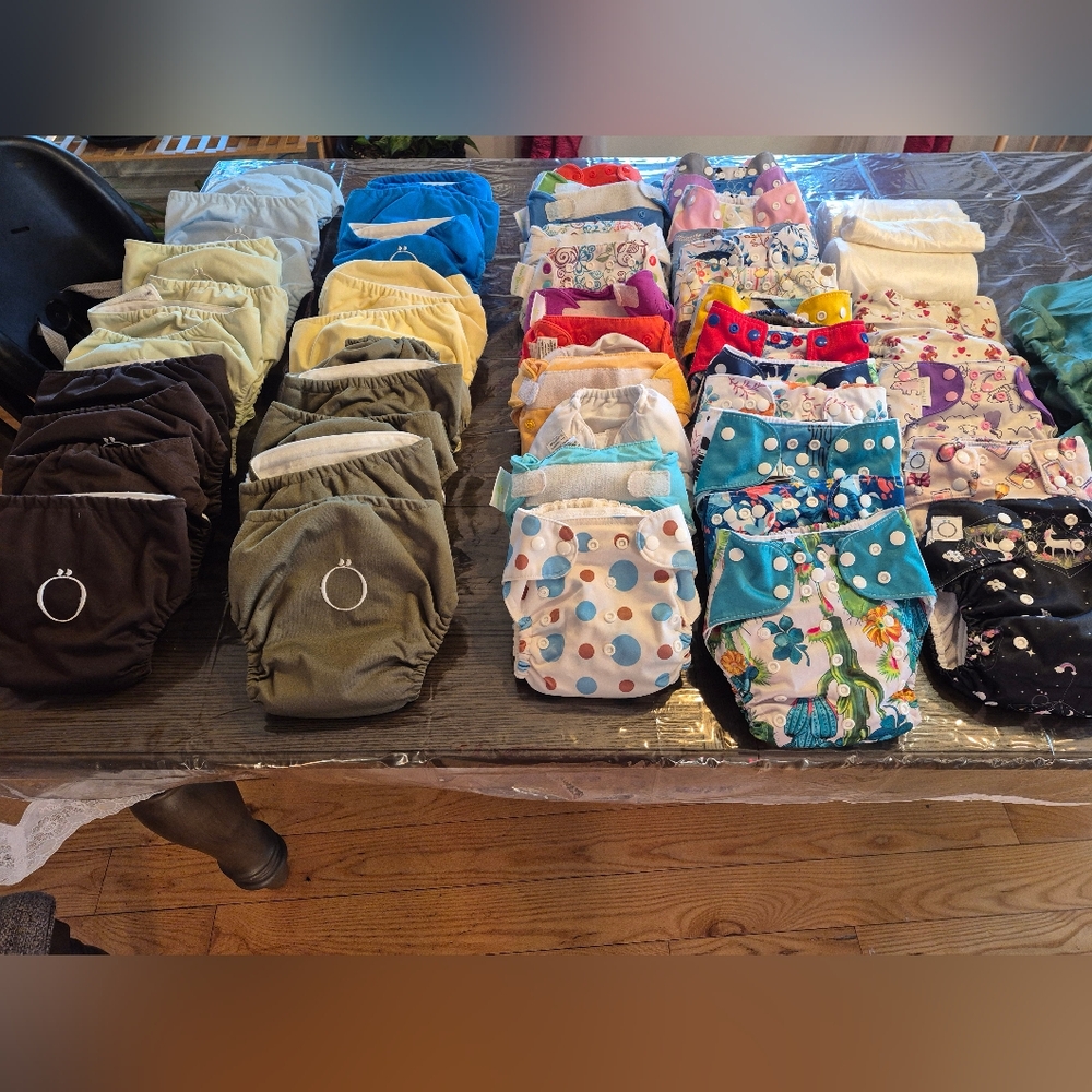 Colorful Kids Diaper Covers Set